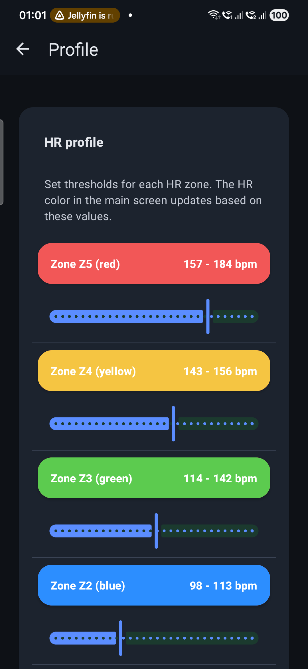 Detailed workout summary with metrics and chart
